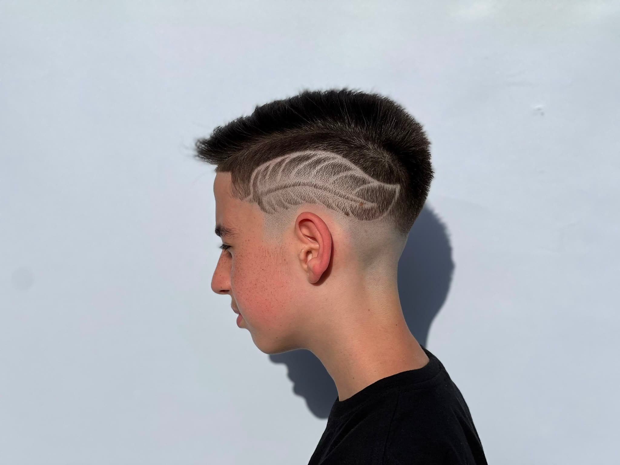 ציור ראש — עלה